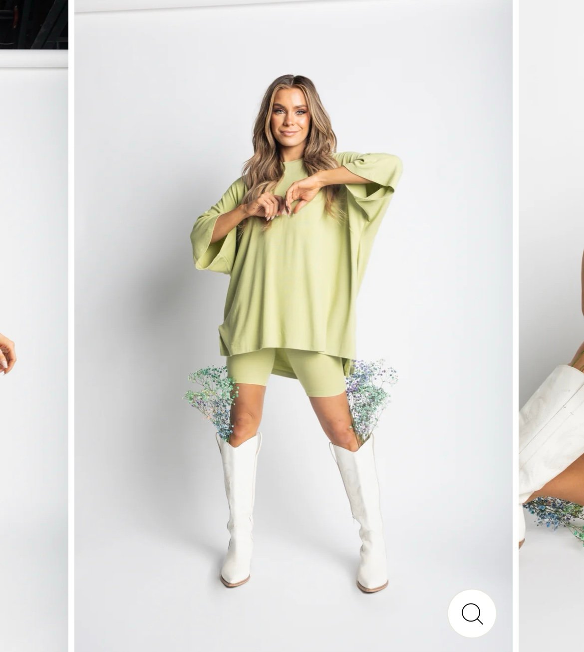 NWT Wknd Chasers Daydreamer set in Matcha