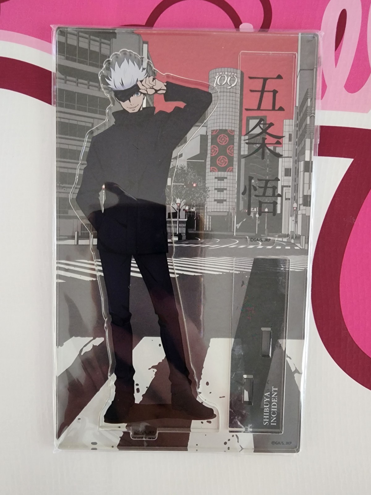 NWT Gojo Satoru Shibuya Incident Acrylic Stand