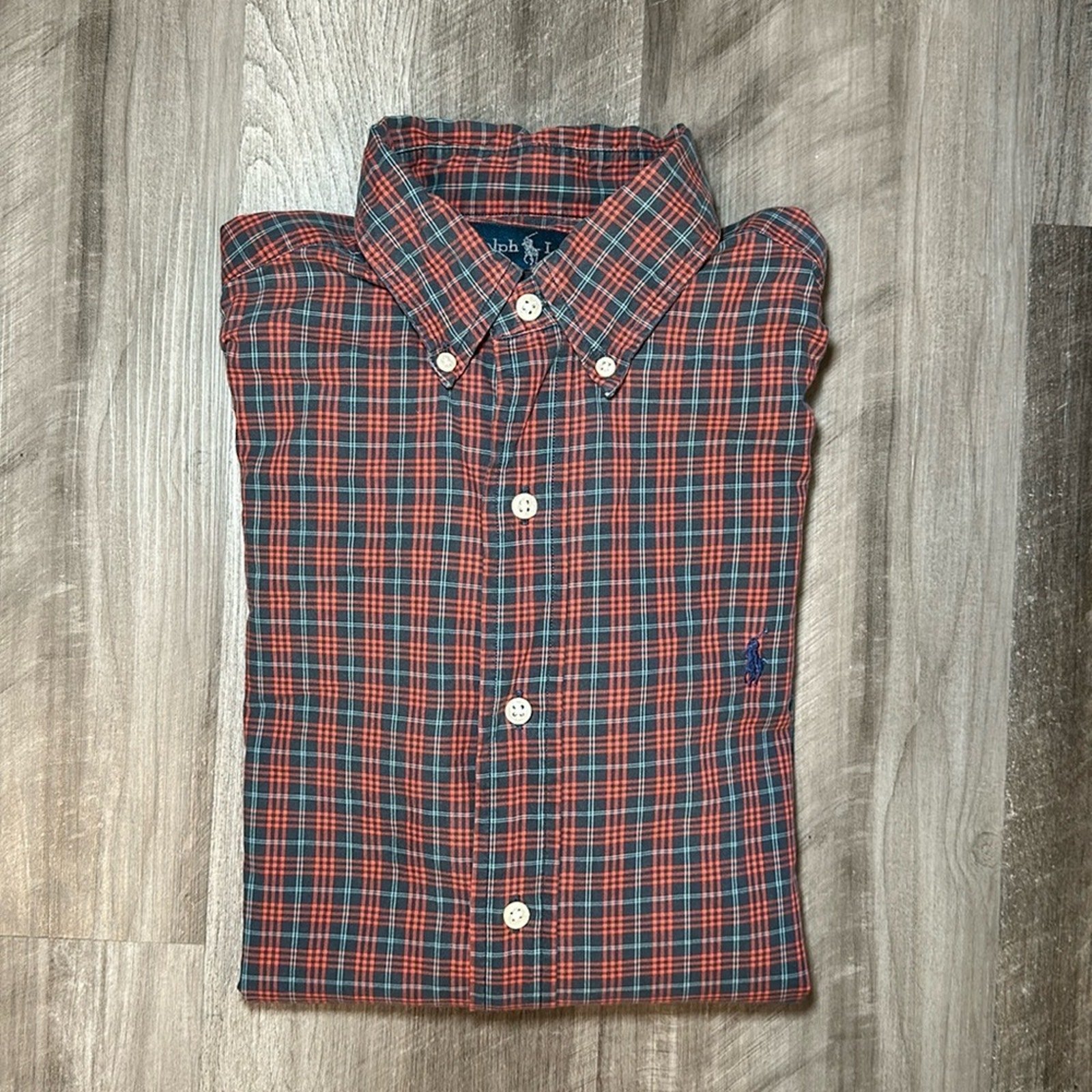 Ralph Lauren Classic Fit Long Sleeve Button Down - Small