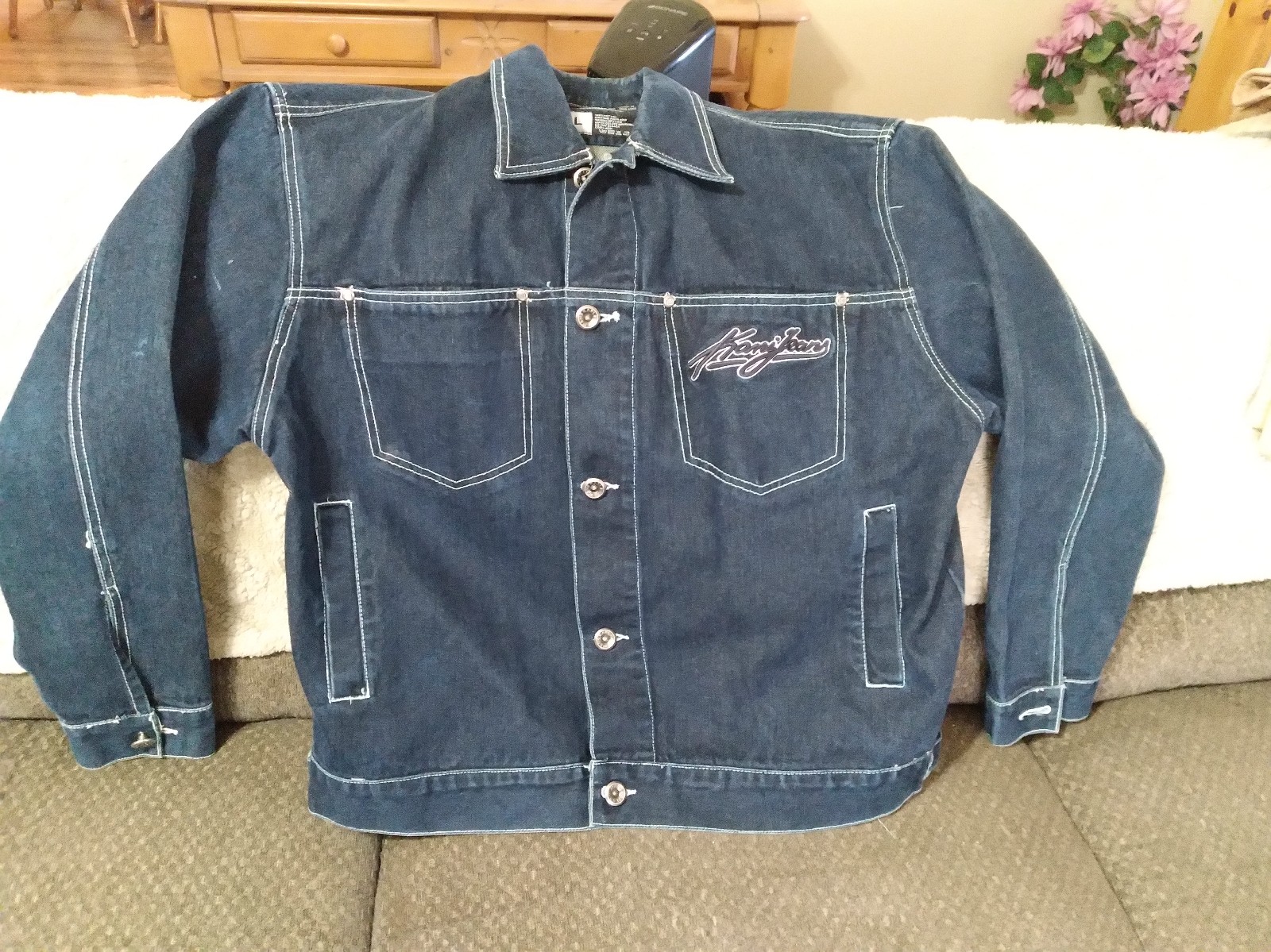 Karl kani jeans denim jacket
