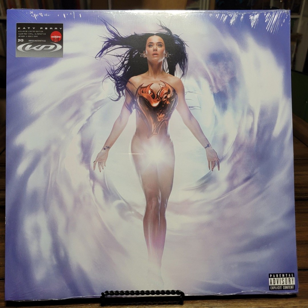 VINYL Katy Perry: 143 Ltd Ed Clear Red LP + Alt. Artwork + Bonus Song-NEW/SEALED