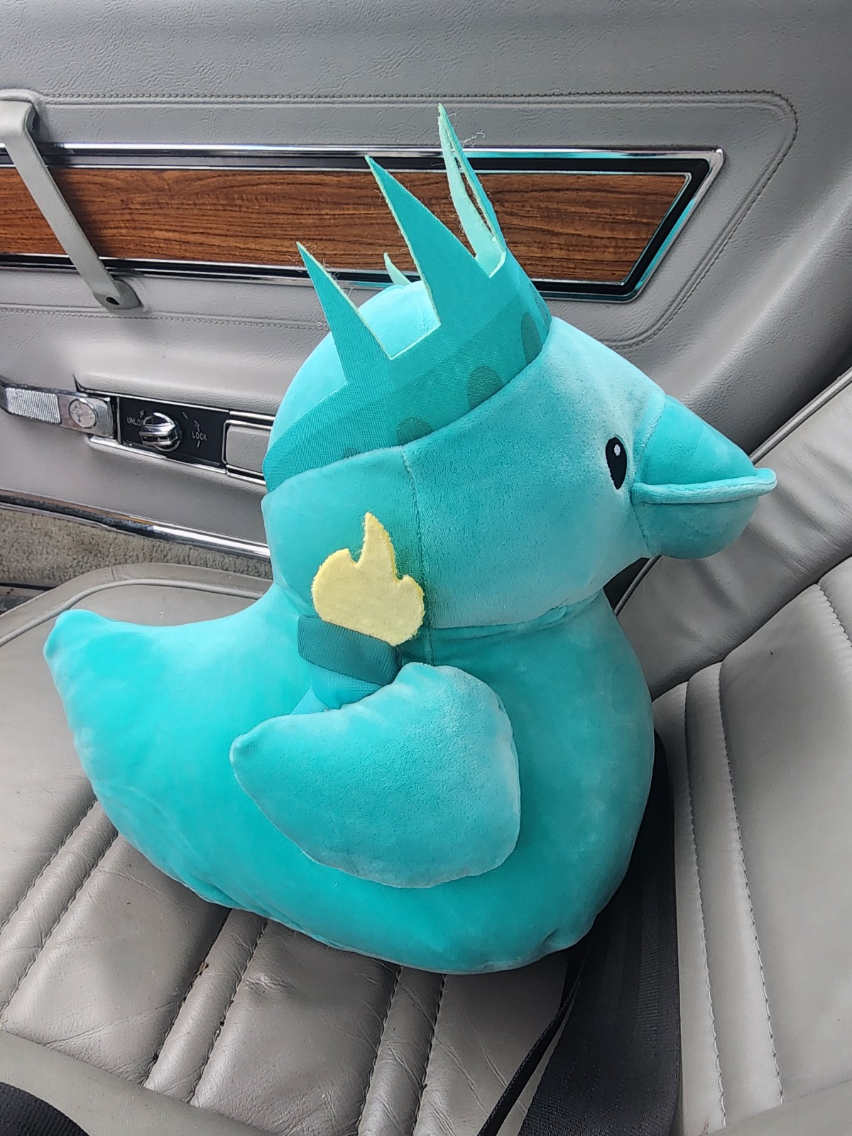 Statue of Liberty Rubber Duck Plush