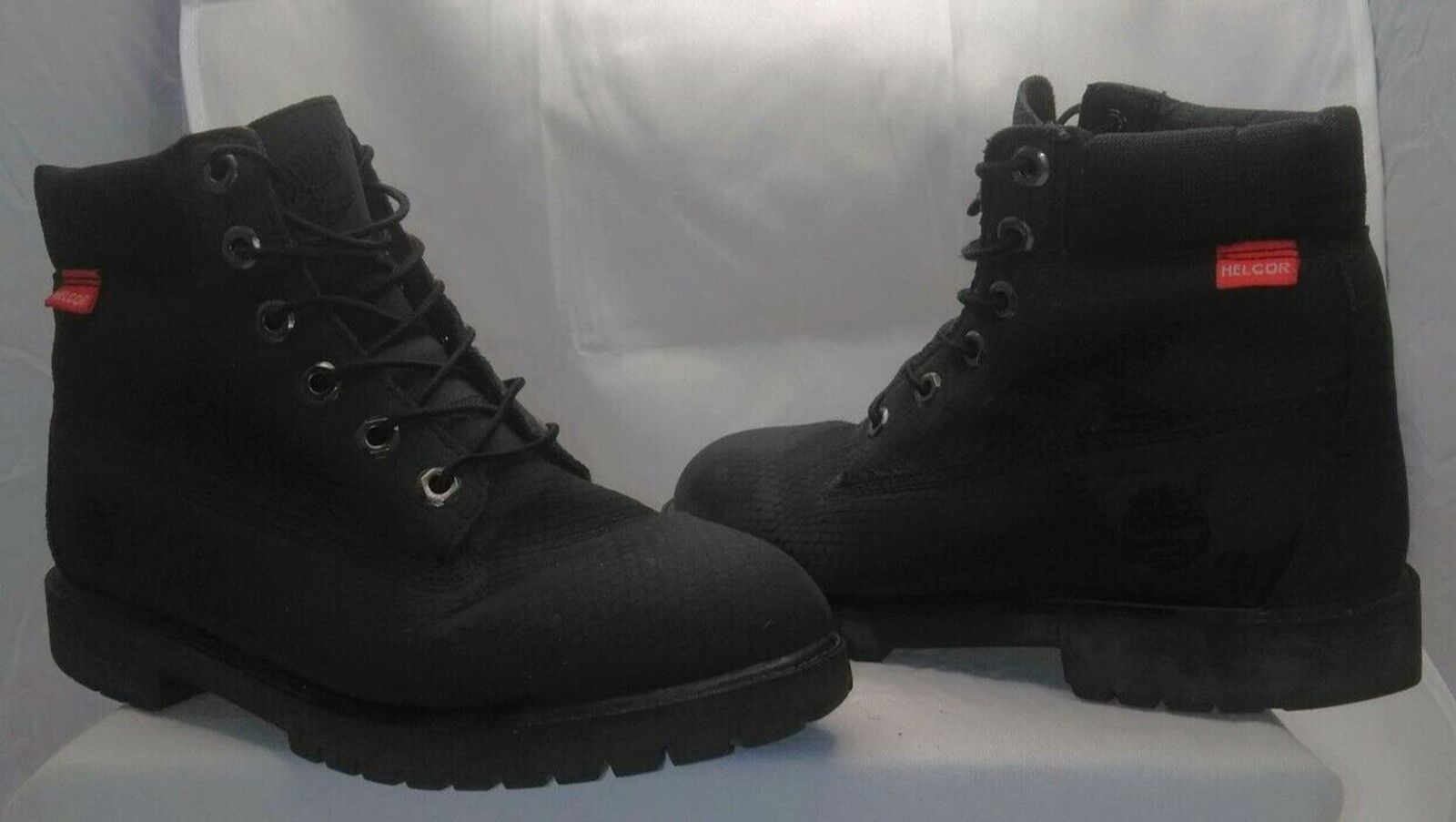 Boys Timberland 6 In. Helcor Primaloft Premium Boots Sz 6 Waterproof Black 6597R