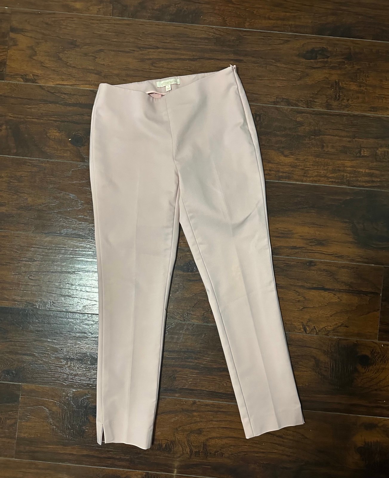 Etcétera LIZ slim ankle blush pink pencil trouser pants