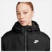 The Nike Sportswear Therma-FIT Classics women's parka black Medium woman