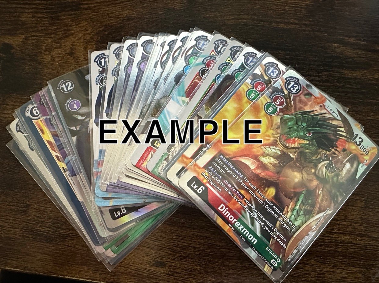 Lot Digimon Cards (Rare, Super Rare)