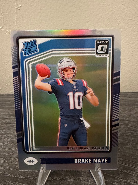 Drake Maye Optic RC base and Silver