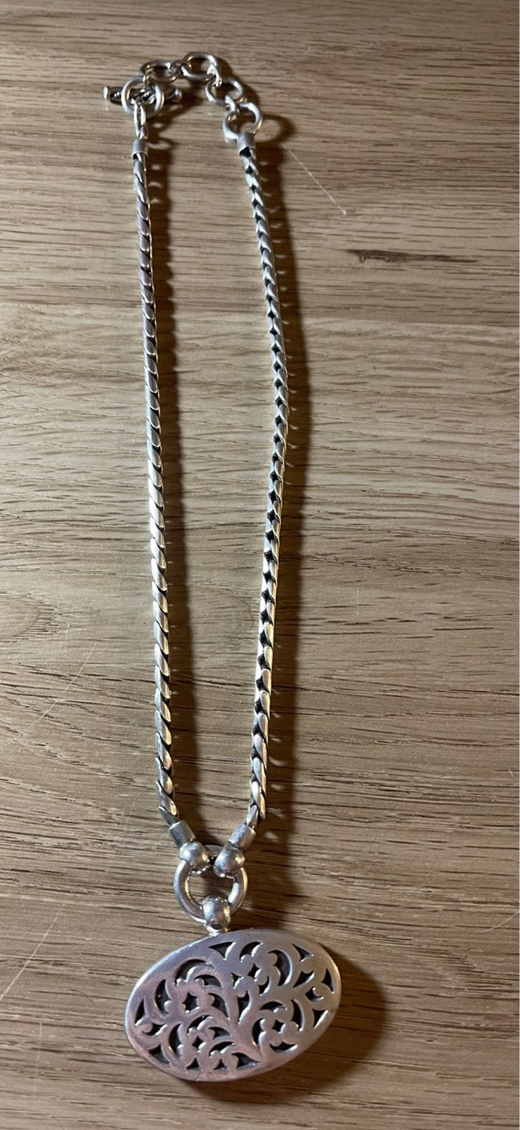 LOIS HILL STERLING SILVER PENDANT NECKLA