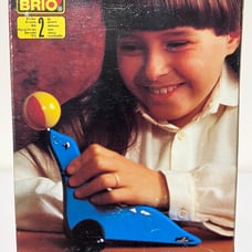 BRIO 0310 31110 Vintage Walking Seal Wooden Pull Toy New Mint Box Sweden