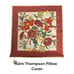 Jim Thompson Floral Cotton Pillow Cover Made In Thailand