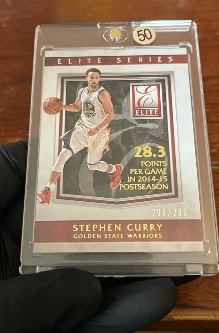 2015-16 Donruss Elite Series Production Stephen Curry 206/283 Warriors #10