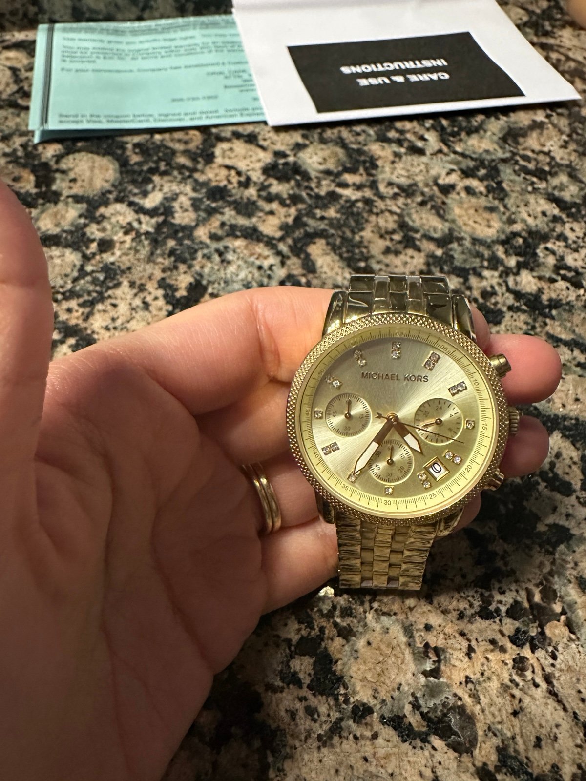 Michael Kors Gold Watch