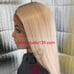 Pink Ombre blonde lace front wig