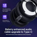 YOWU RGB Cat Ear Headphone 3G Wireless 5.0 Foldable Gaming Headset - Black