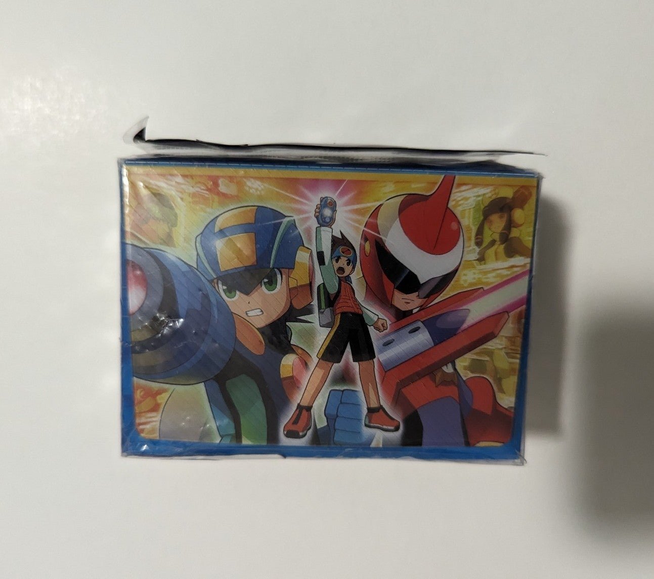 Mega Man Battle Network 5 team Protoman Rockman EXE Blues TCG Deck box Brand New