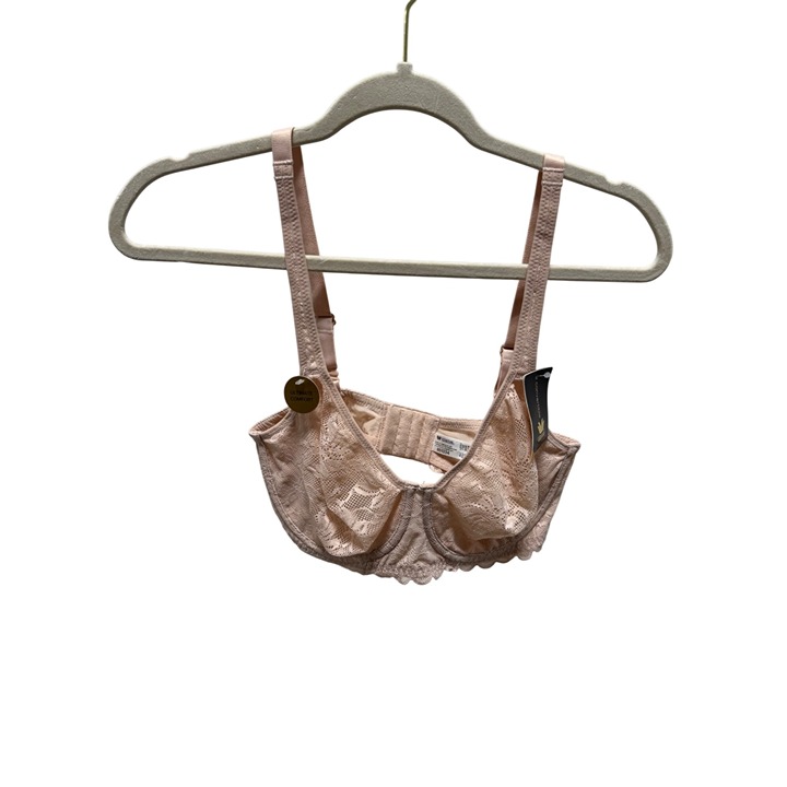 Wacoal Beige Soft Sense Lace Underwire Bra 851334 Women Size 34DD