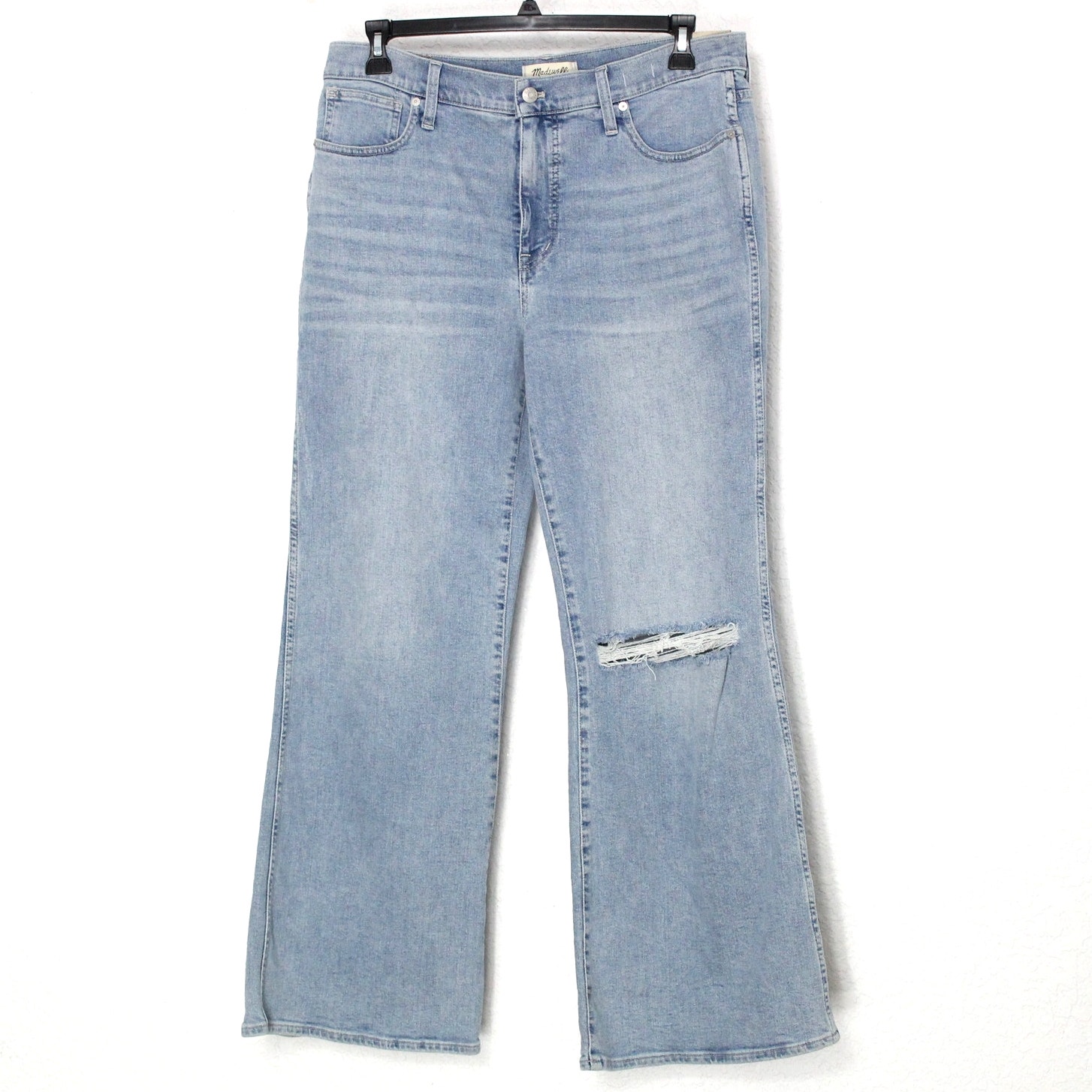 NWT Madewell 11 High-Rise Flare Jean Size W32P