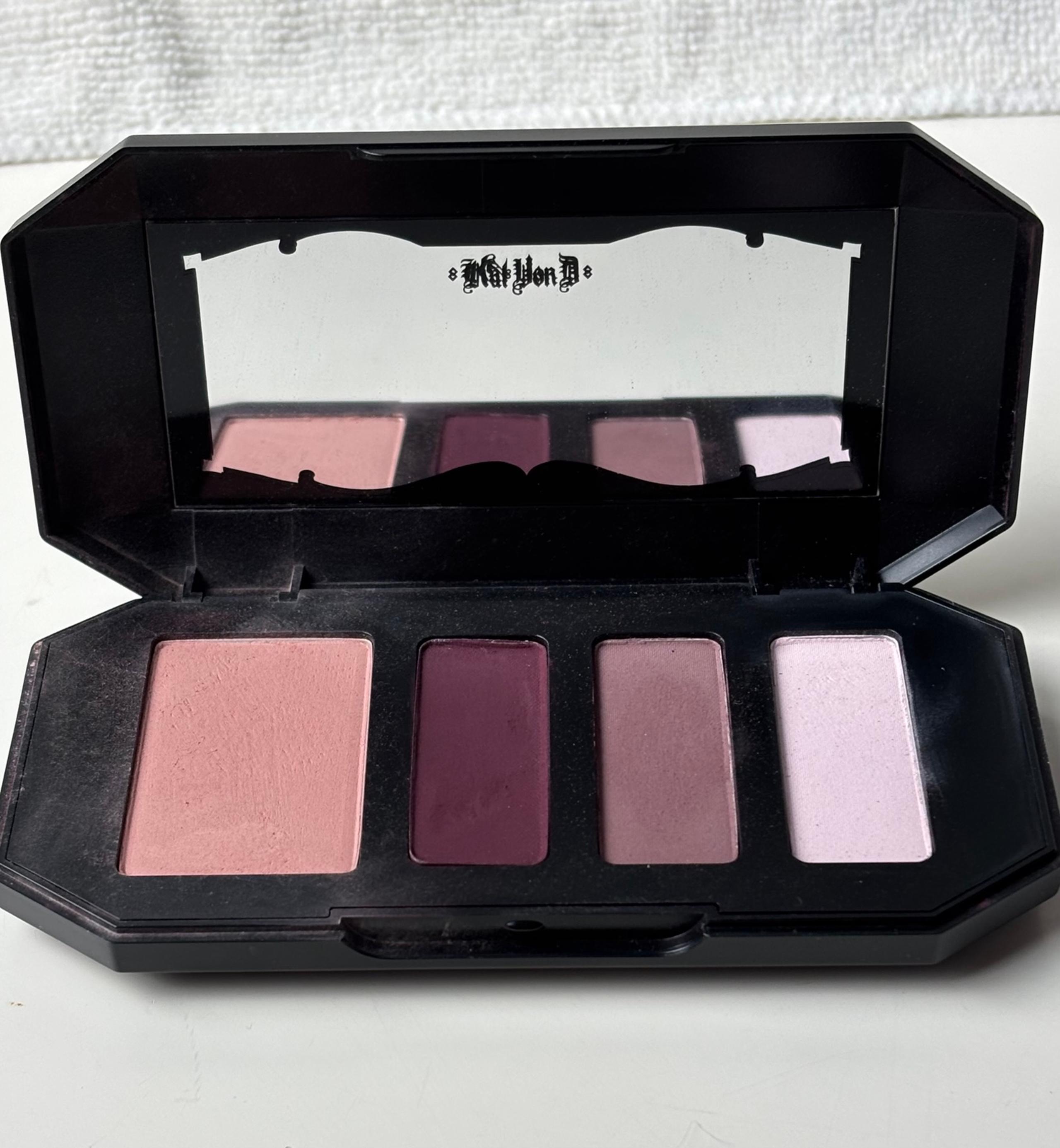 Kat Von D PLUM Shade and Light eyeshadow palette RARE discontinued