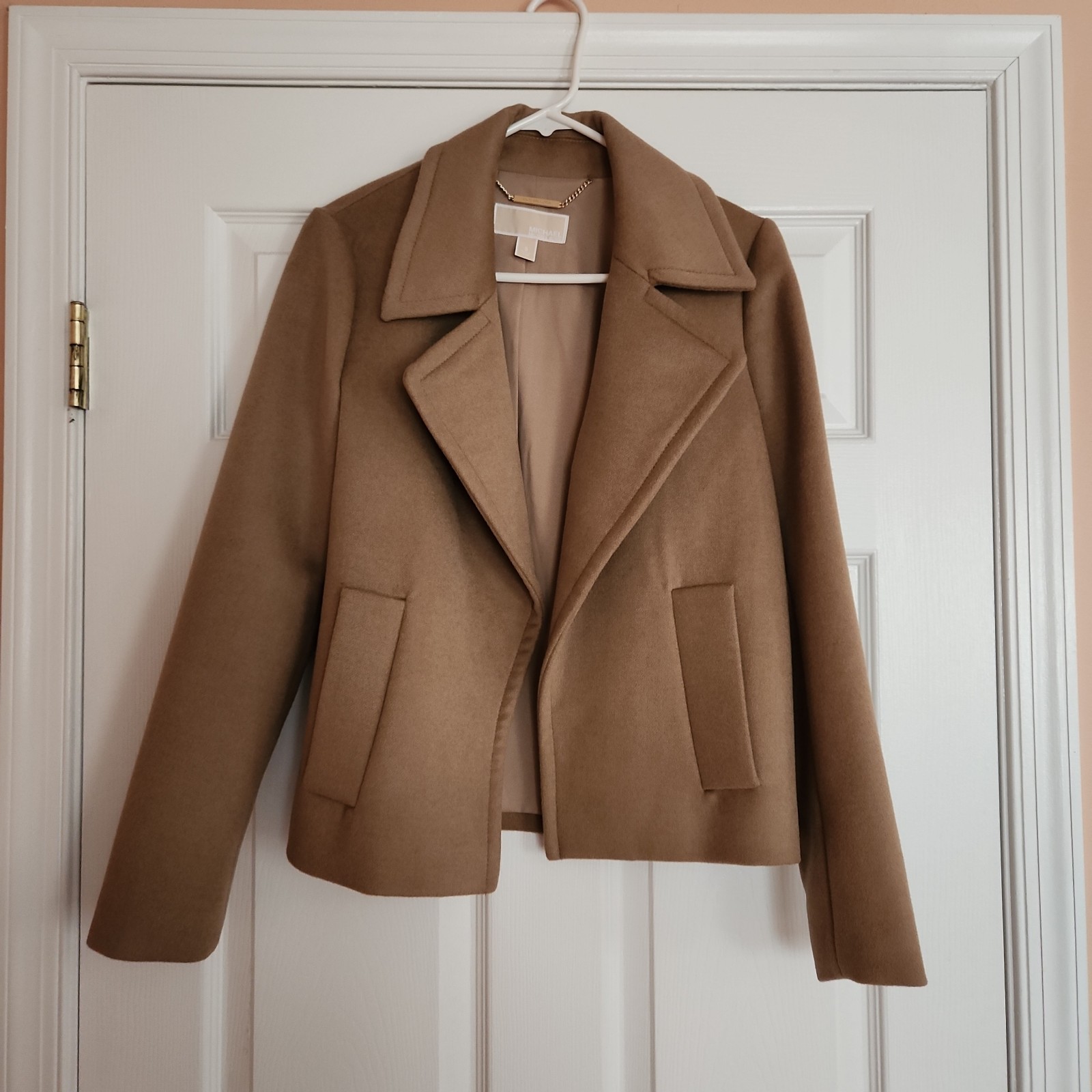 Michael Kors Cropped Peacoat