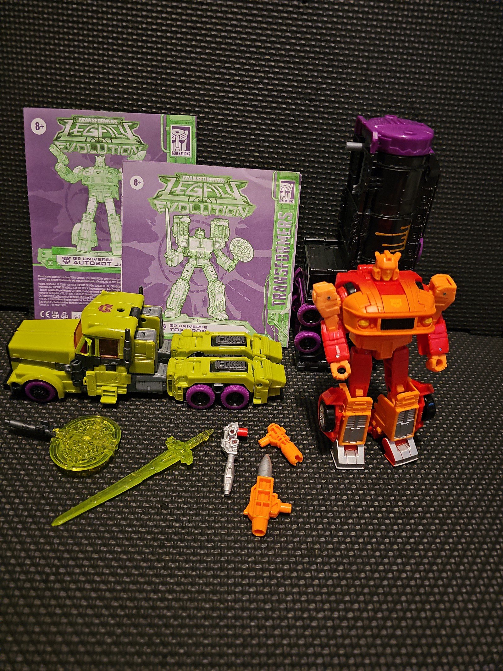 Transformers Legacy evolution Toxitron Jazz