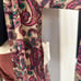 BKE Gimmicks NWT Women's Size Small Chiffon Fly Away Kimono Paisley Beaded Trim