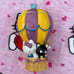 Blue Sky Hello Kitty Hot Air Balloon Ceramic