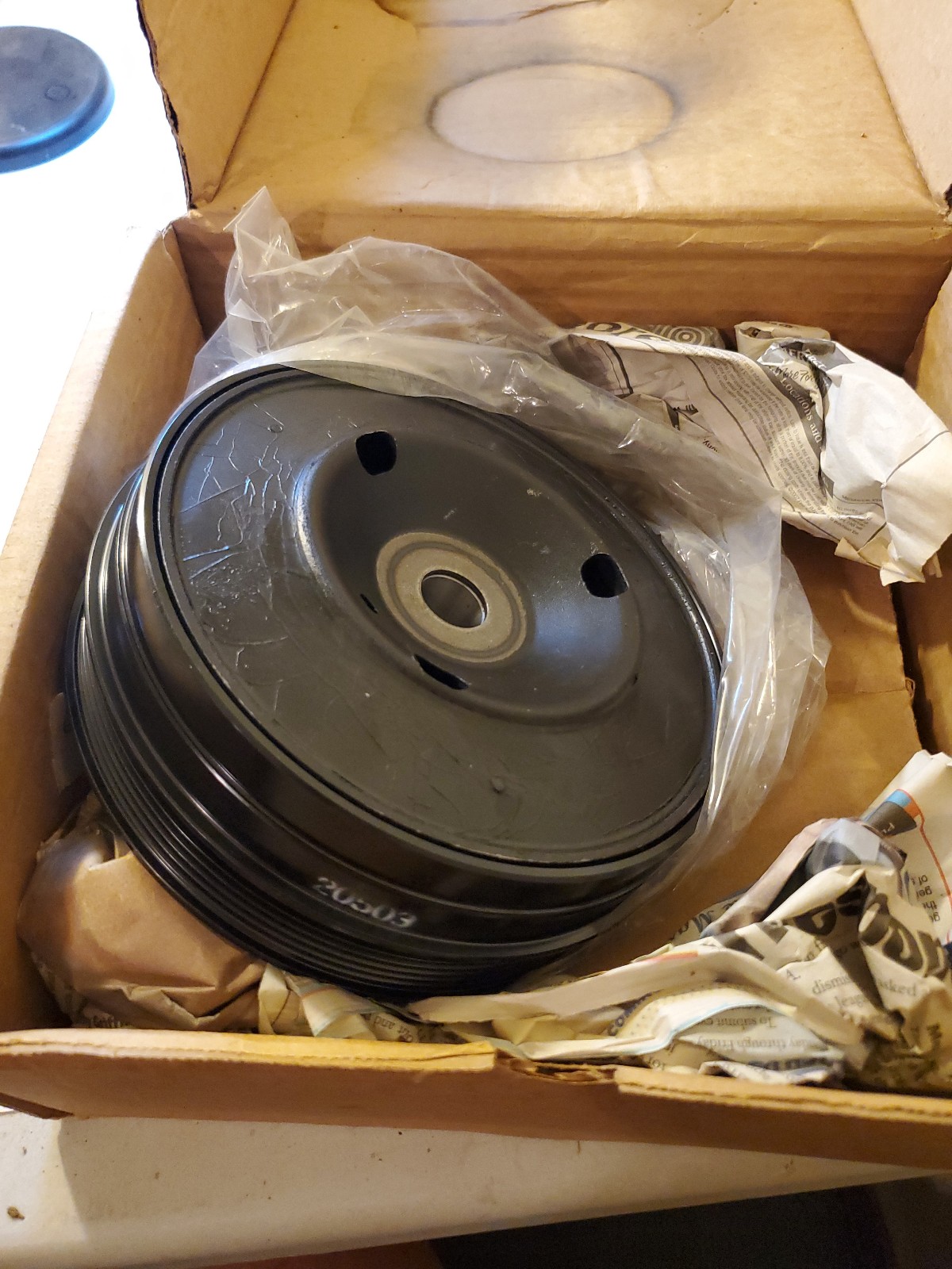 Graywerks Engine Harmonic Balancer 102068 594-001 44C Pontiac Oldsmobile Buick
