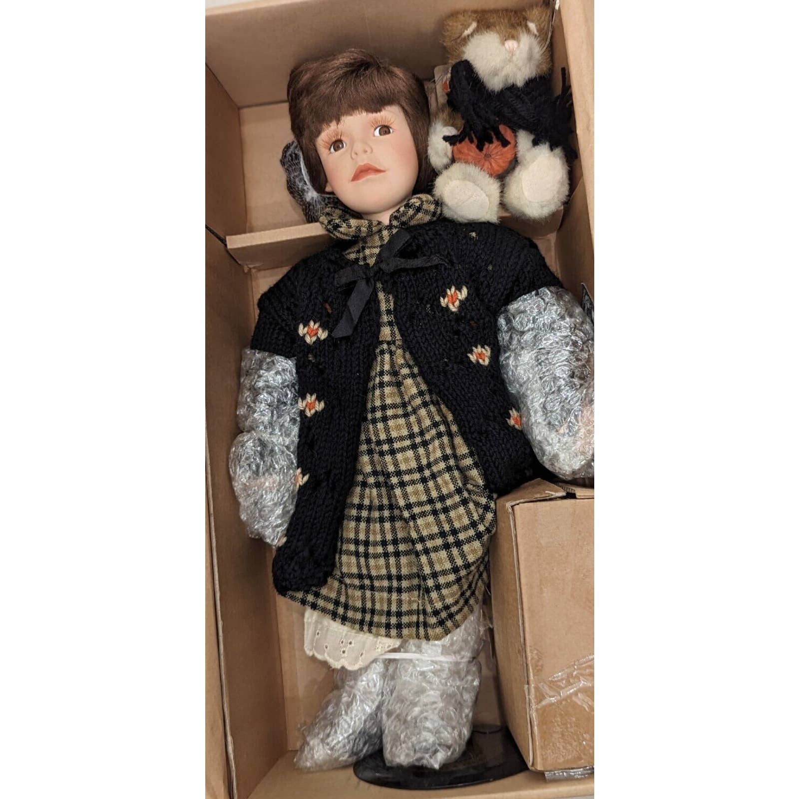 VINTAGE YESTERDAY'S CHILD DOLL LIMITED EDITION | KAYLA AND KIRBY HARVEST TIME