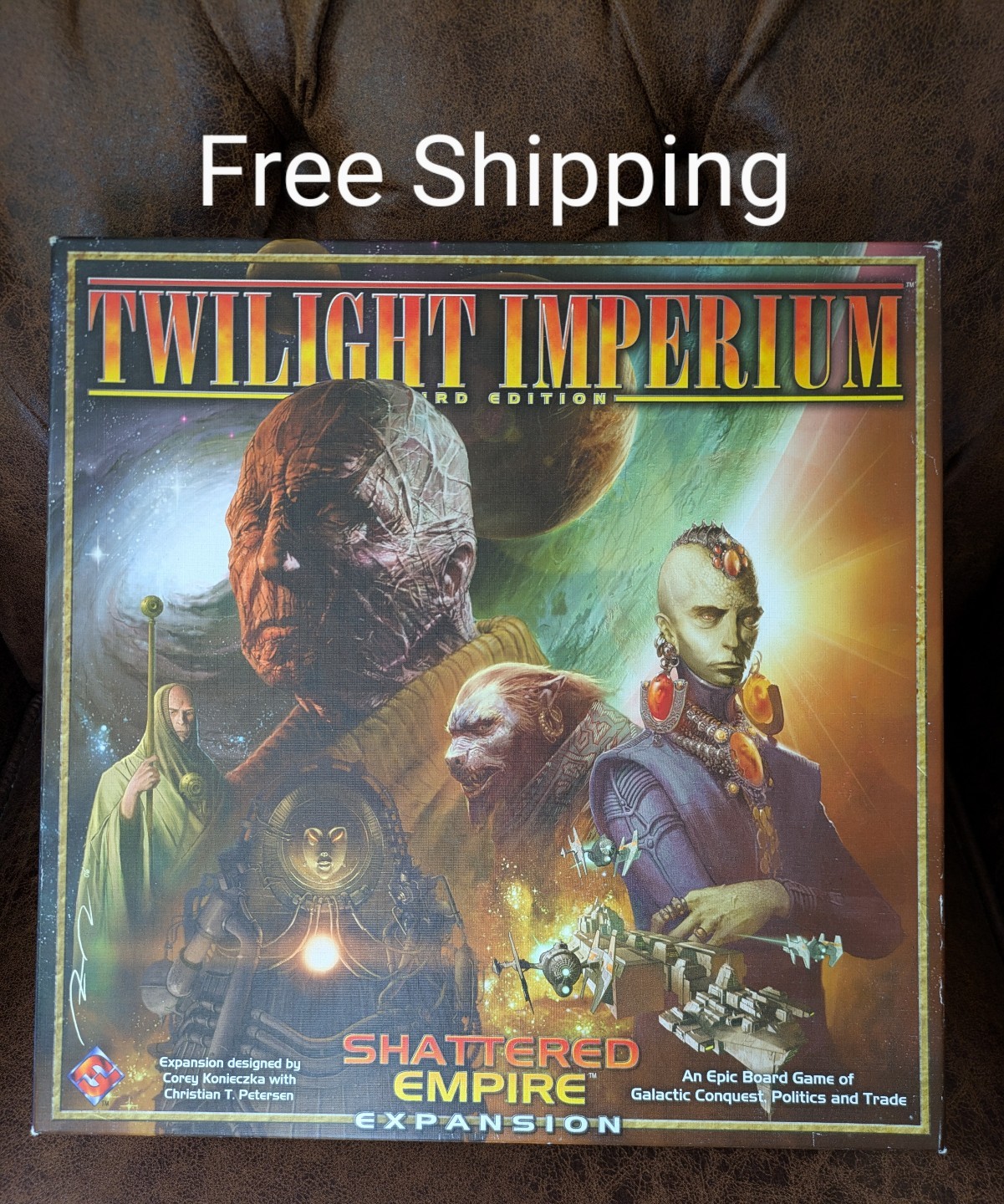 Twilight Imperium Shattered Empire Expansion 3rd Edition.