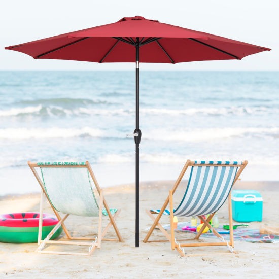 Waterproof Folding Sunshade Wine Red YJ