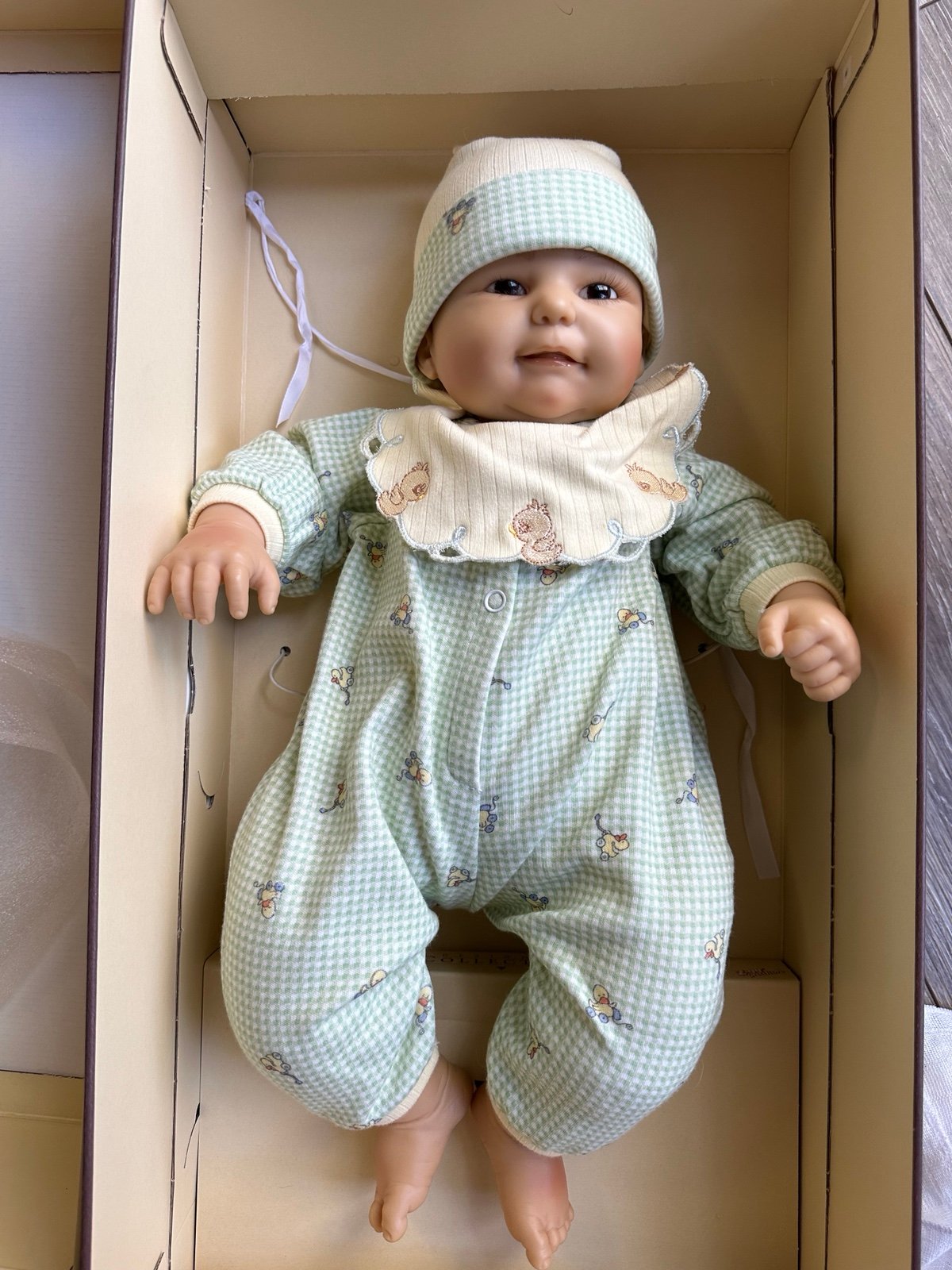 Zapf Creation Siggi Baby doll. Designer collection by Rolanda Heimer #296/2000