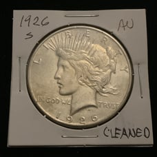 1926 s silver Peace Dollar