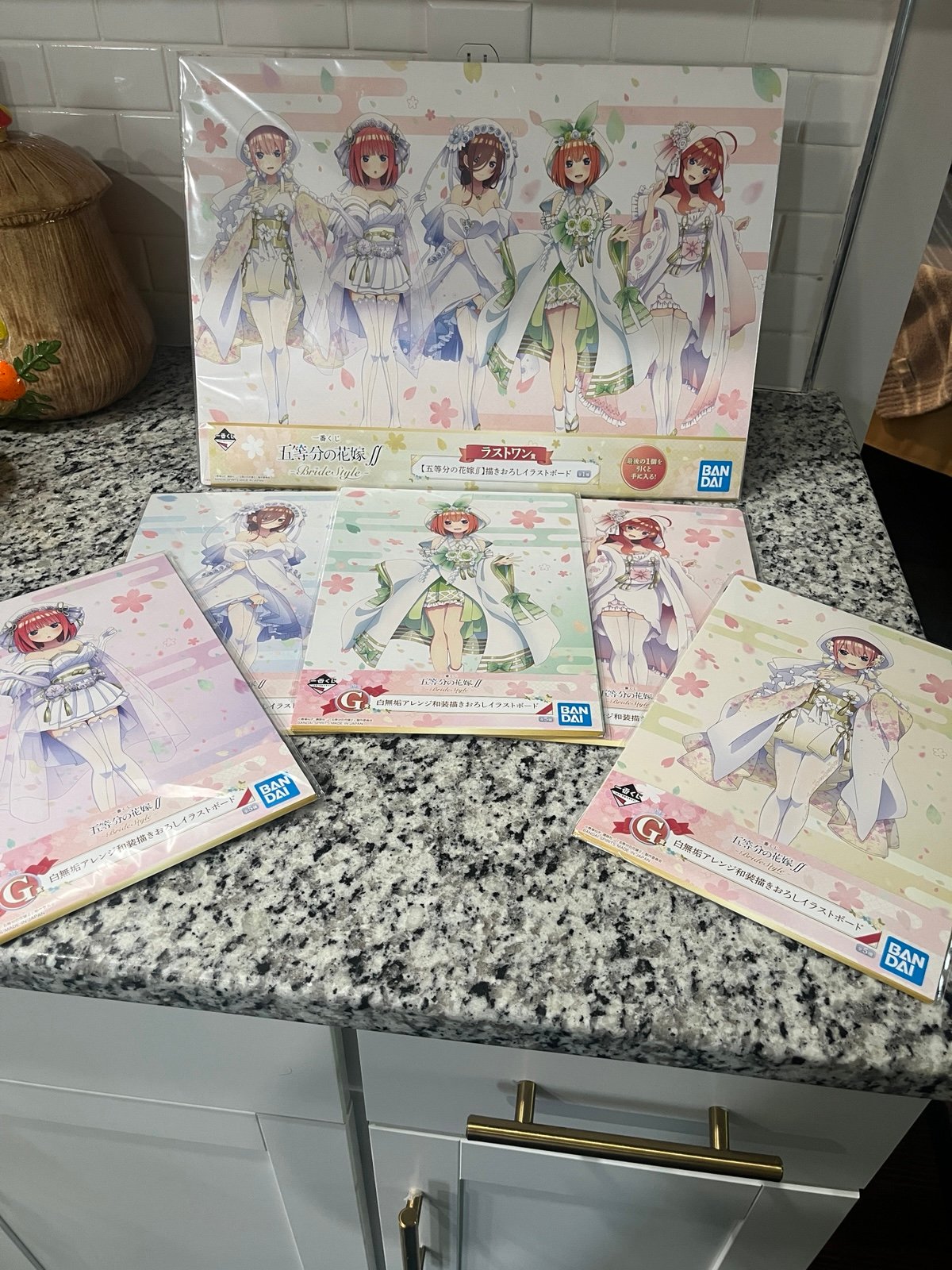 Quintessential Quintuplets Bride Style Art Board Full Set
