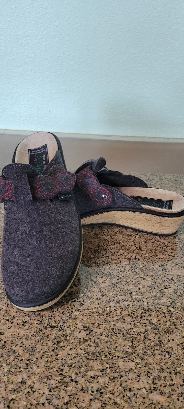 Fidelio Austrian mules slippers size 38EU