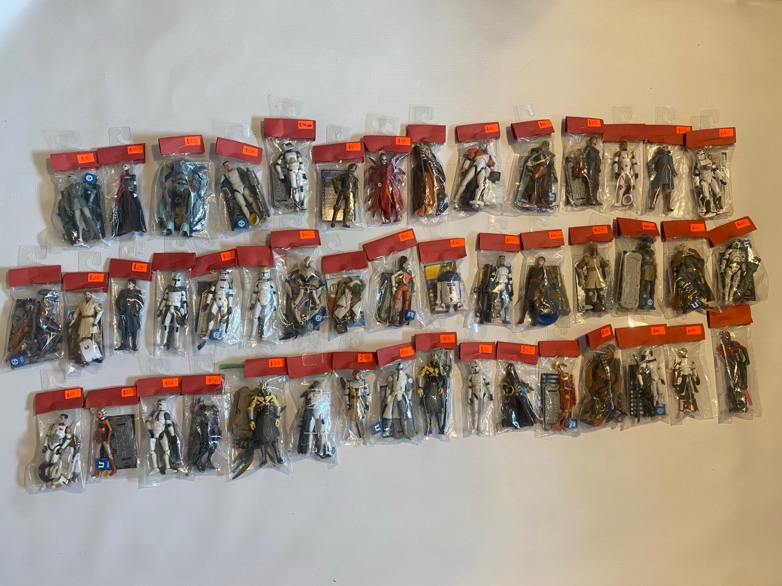 Hasbro Star Wars The Clone Wars Action Figure Lot