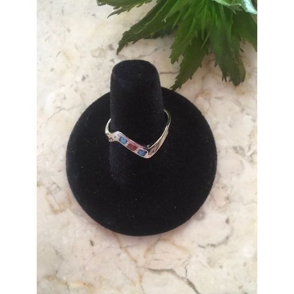 Silver Southwest Zig Zag Ring