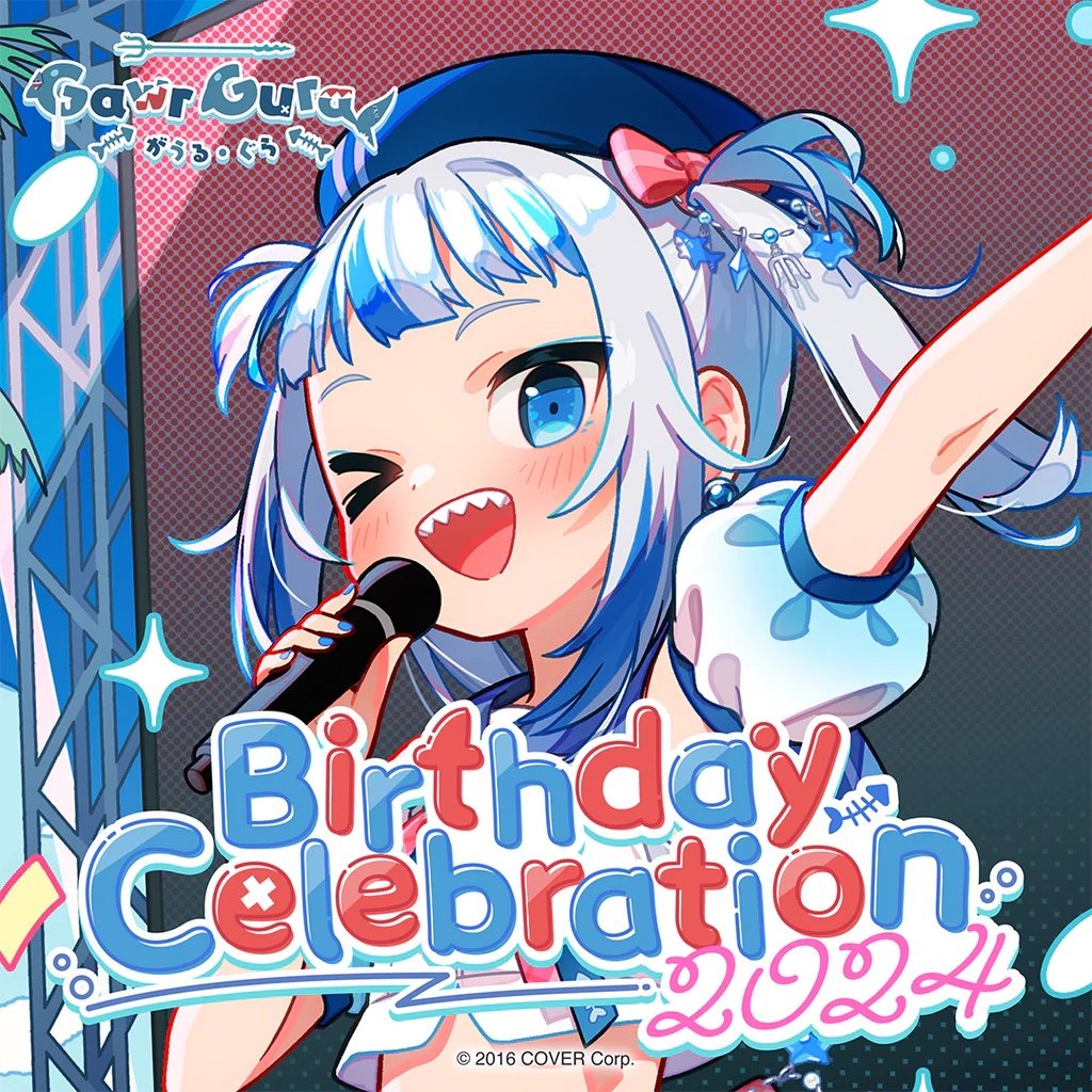 Hololive: Gawr Gura Birthday Goods 2024 (Limited Polaroid)