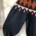 Vintage Chunky Oversized Aztec Southwestern Sweater, Mock Neck Plus SZ XXL