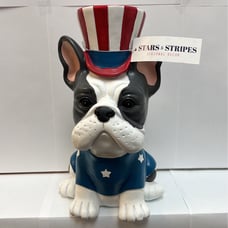 Patriotic Frenchie Decor