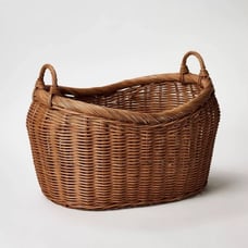 Large Oval Vintage French Basket - Threshold designed with Studio McGee