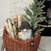 Large Oval Vintage French Basket - Threshold designed with Studio McGee