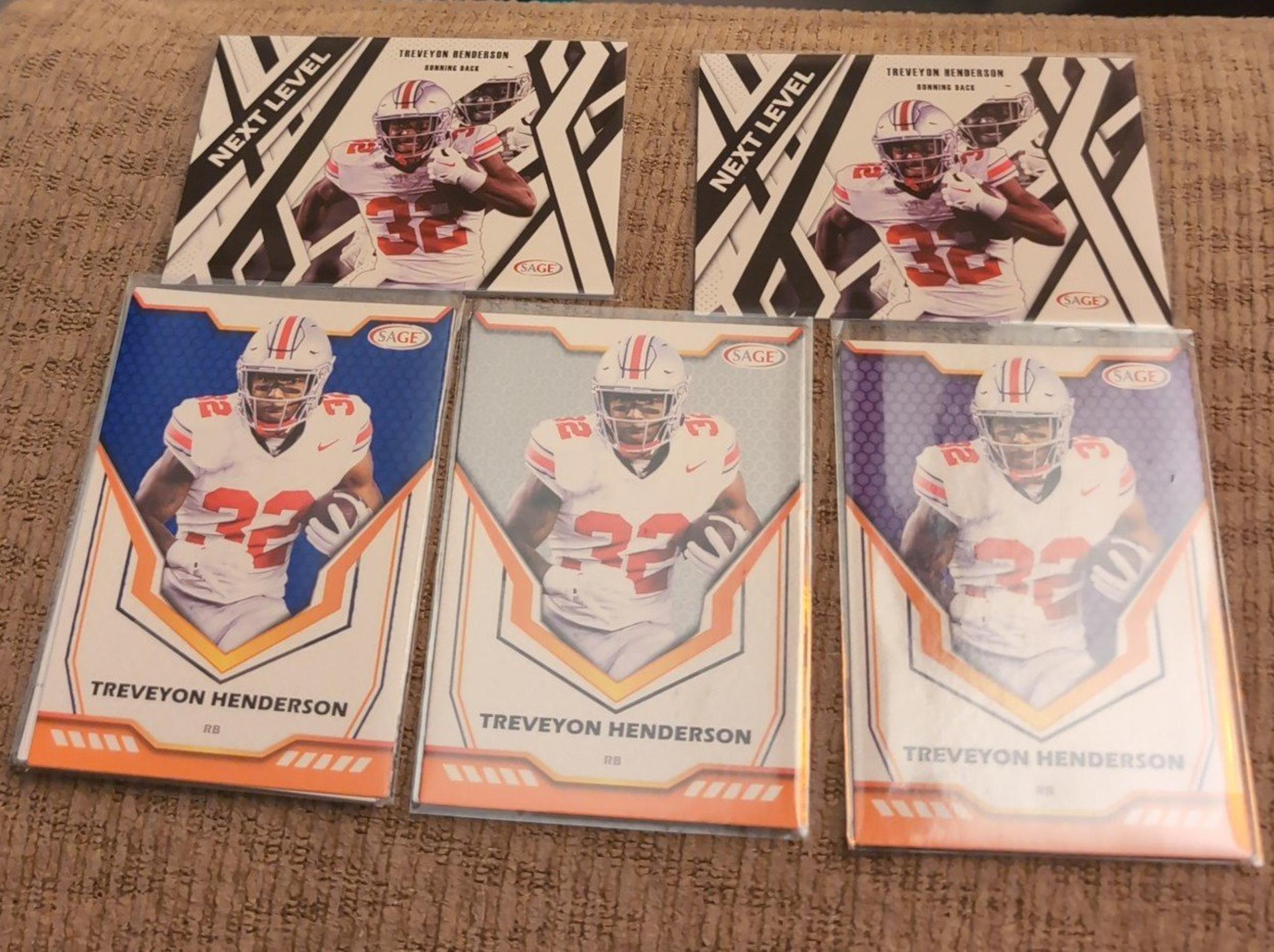 Treveyon Henderson sage lot (5)