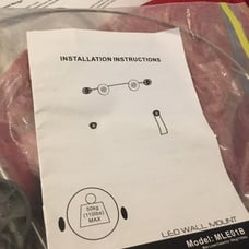 Tv slim wall mount