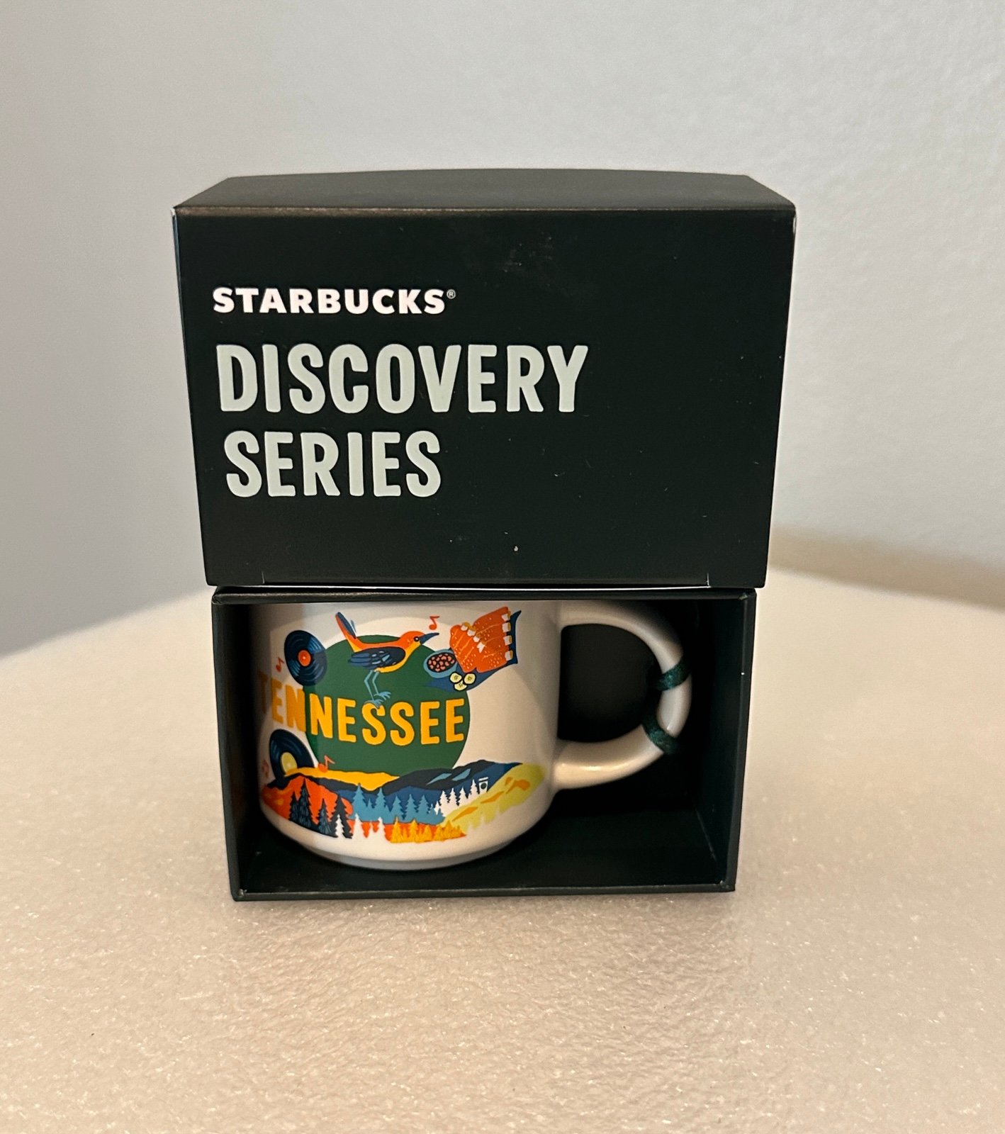 Starbucks Tennessee Discovery Series Mug Espresso Ornament NIB