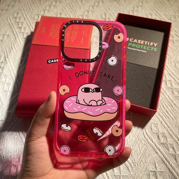 casetify iphone 14 pro max case Apple Acrylic donuts