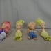 Rose Petal Place Dolls 1984 Vintage Lot 2 Yellow 2 Pink 6 One could be Vint