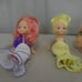 Rose Petal Place Dolls 1984 Vintage Lot 2 Yellow 2 Pink 6 One could be Vint