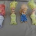 Rose Petal Place Dolls 1984 Vintage Lot 2 Yellow 2 Pink 6 One could be Vint
