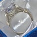 Vintage style sapphire ring