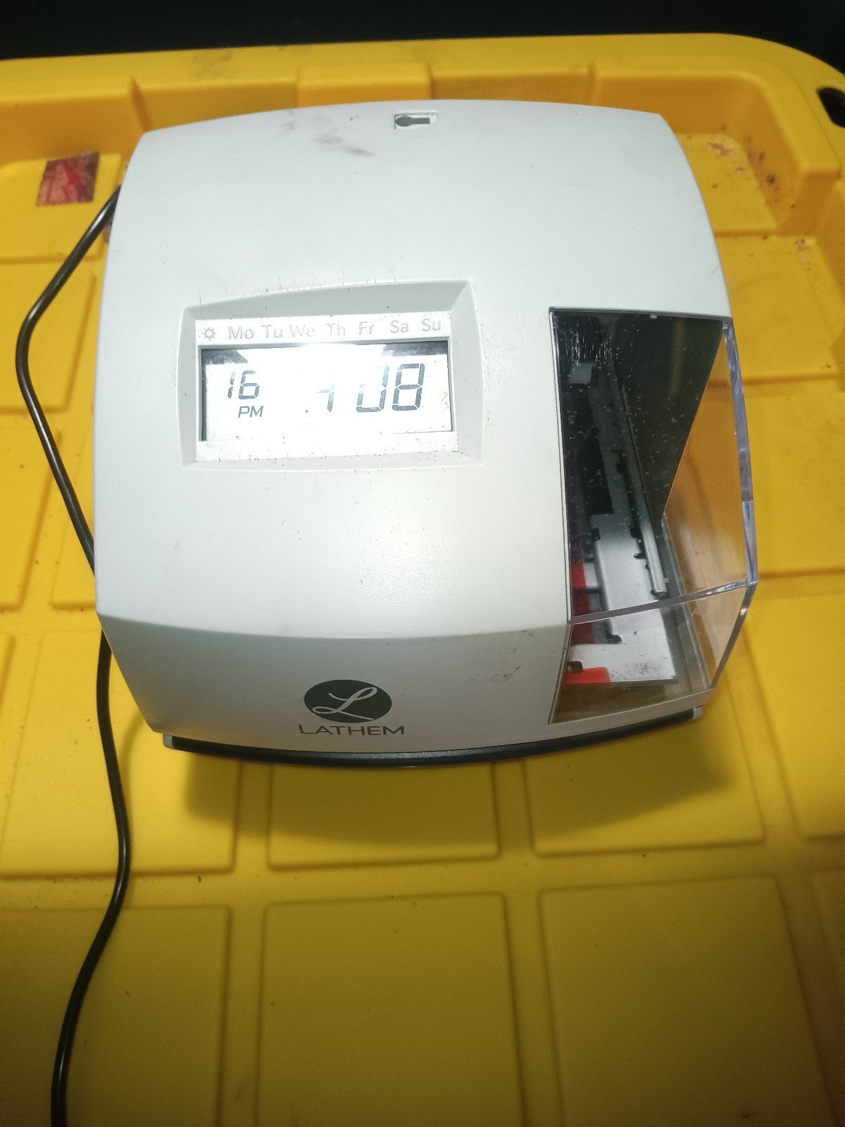 Lathem 100 e time clock